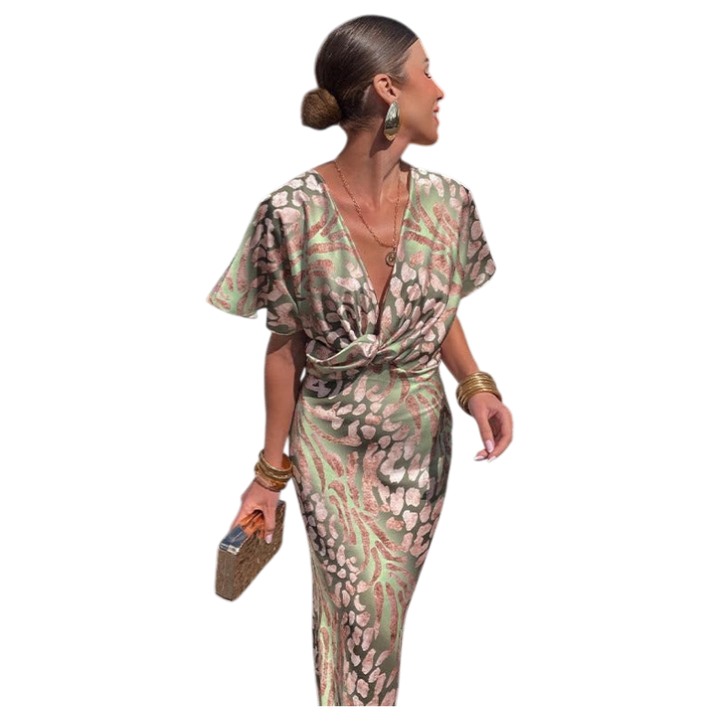 Rhea™ | Wrap Maxi Dress
