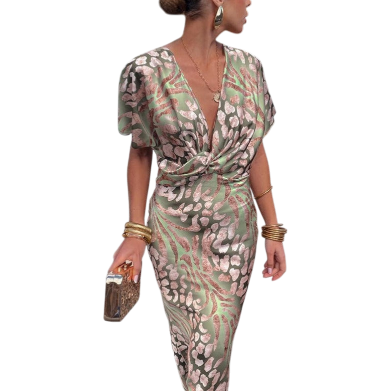 Rhea™ | Wrap Maxi Dress