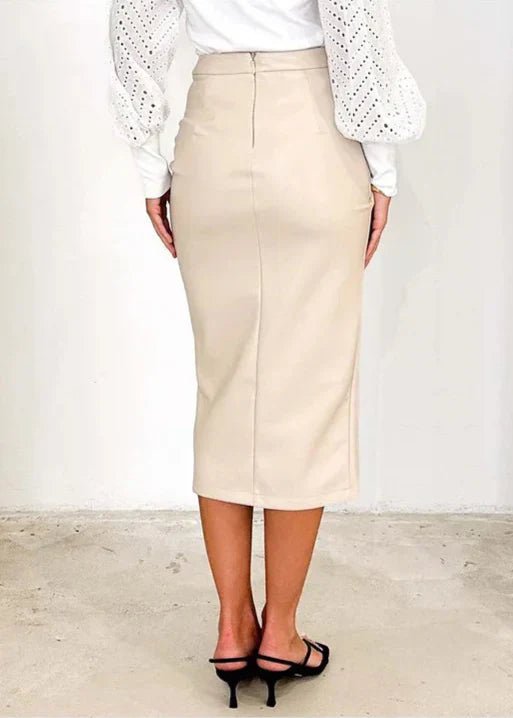 Ciara | Leather Skirt