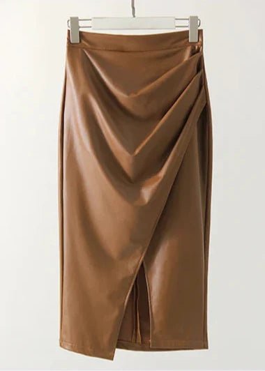 Ciara | Leather Skirt