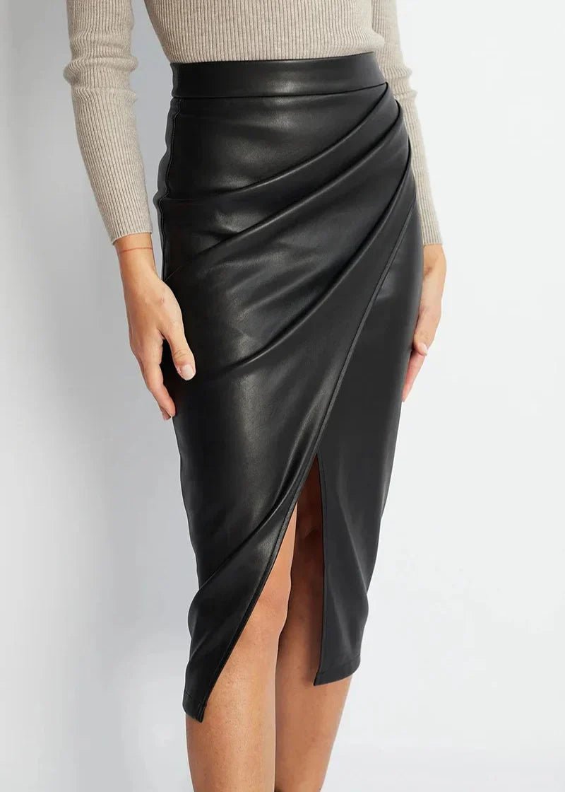 Ciara | Leather Skirt