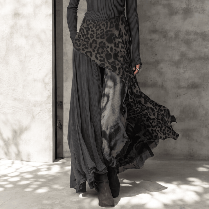 Ciara | Long Leopard Dress