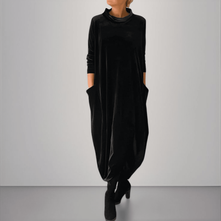 Ciara | Relaxed Velvet Dress