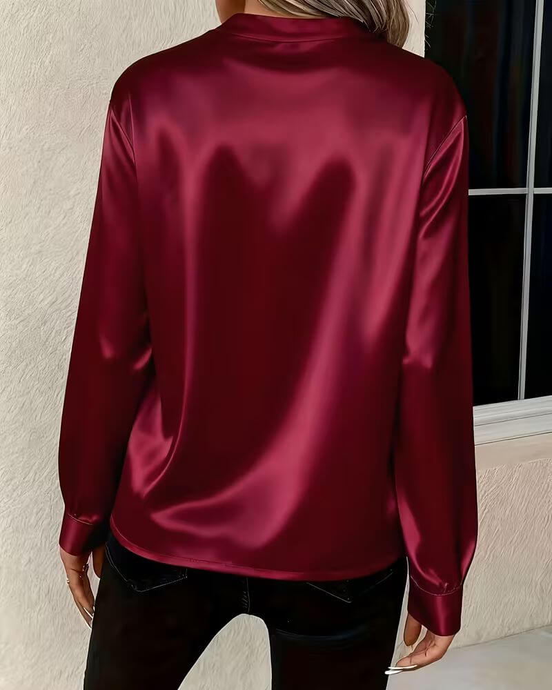 Ciara | Timeless Satin Blouse