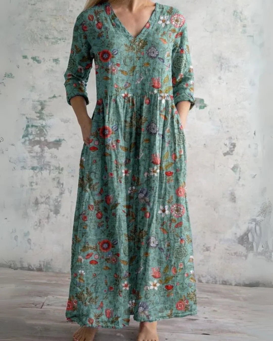 Clara™ | Comfort Floral Maxi Dress