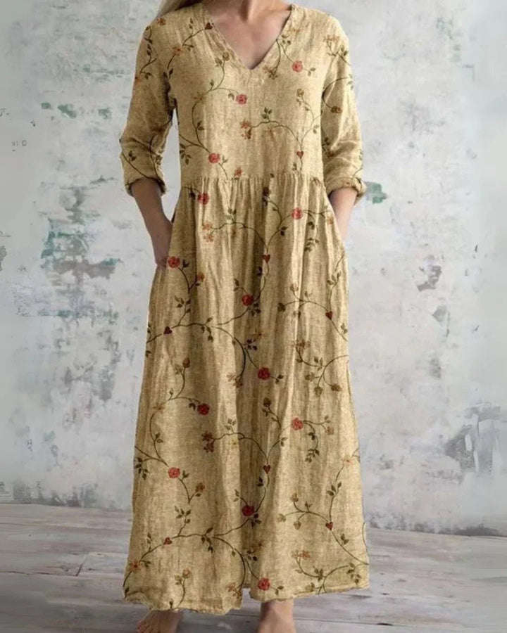 Clara™ | Comfort Floral Maxi Dress
