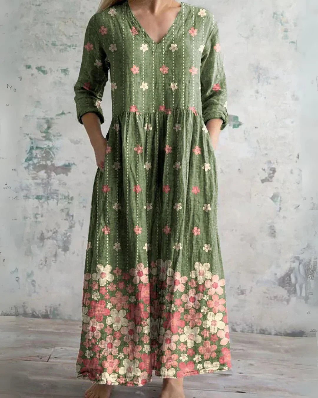 Clara™ | Comfort Floral Maxi Dress