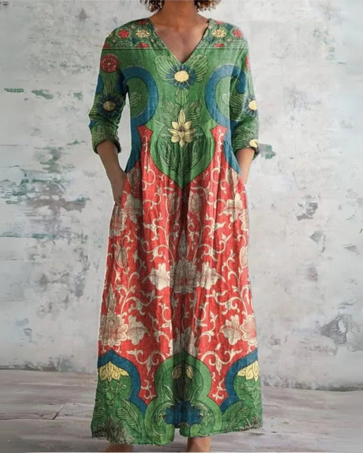 Clara™ | Comfort Floral Maxi Dress