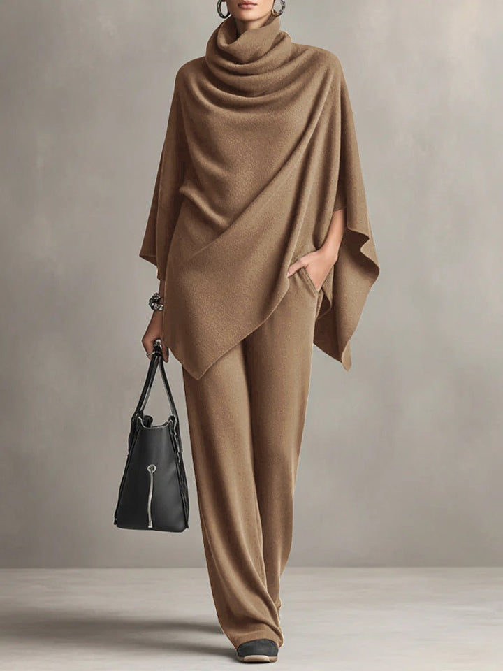 Élise | Elegant Drape Two-Piece Set
