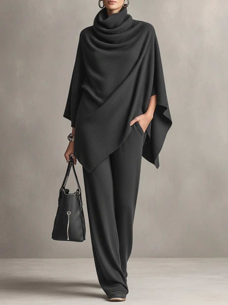 Élise | Elegant Drape Two-Piece Set
