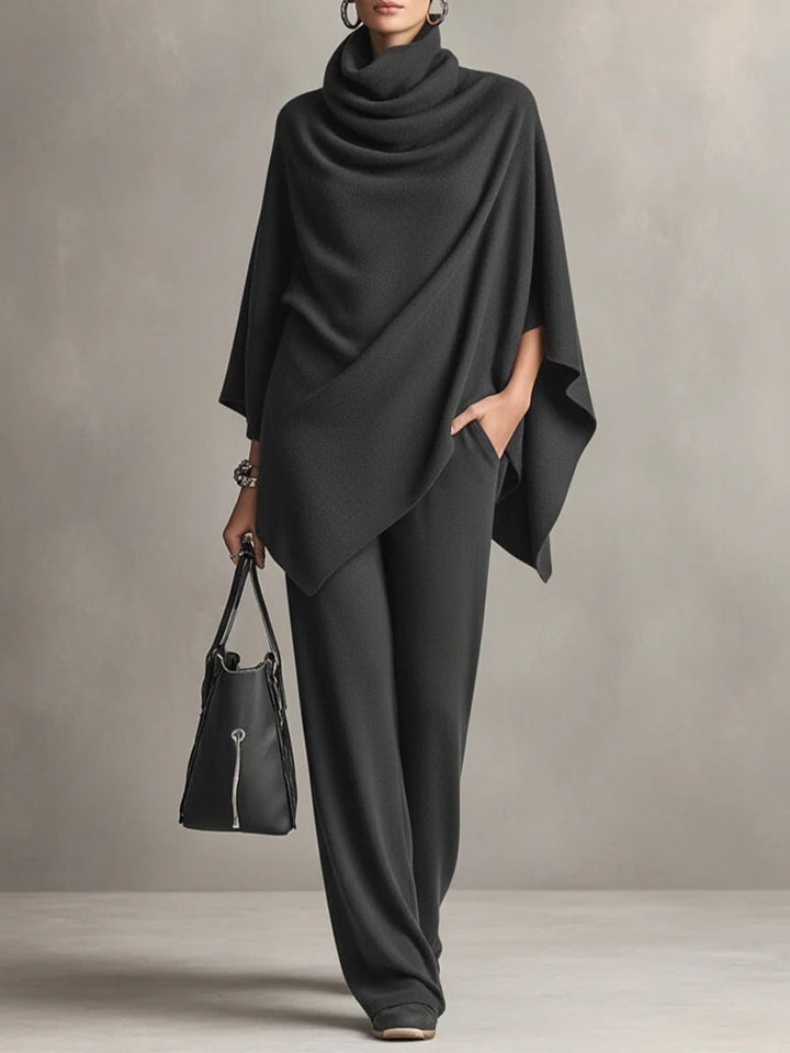 Élise | Elegant Drape Two-Piece Set