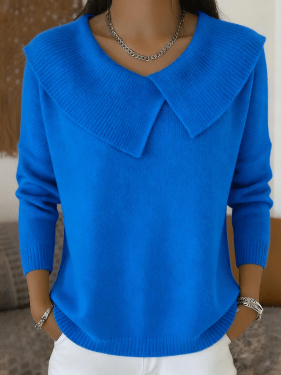 Élise | Modern Collar Sweater