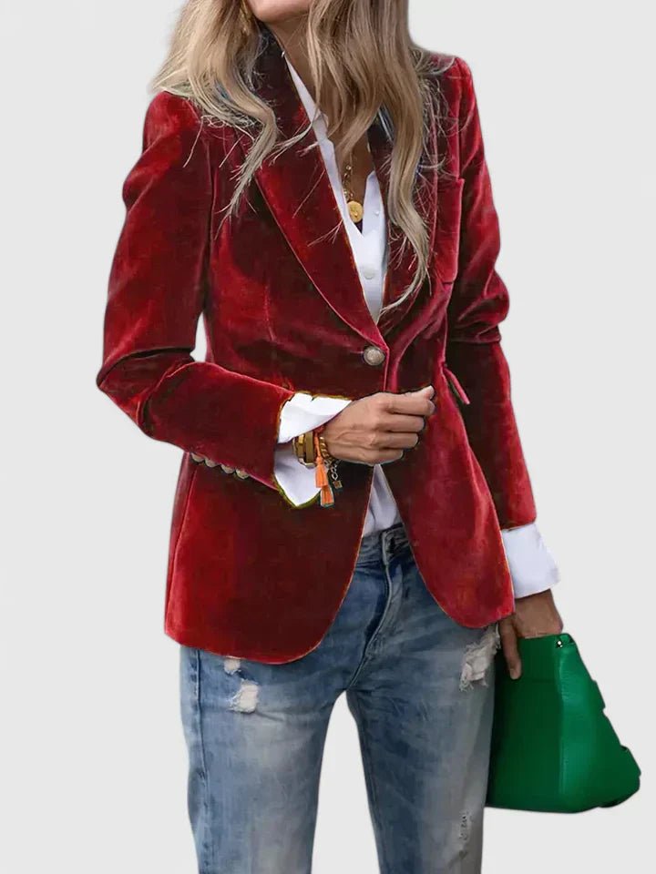 Fiadh | Heritage Velvet Blazer