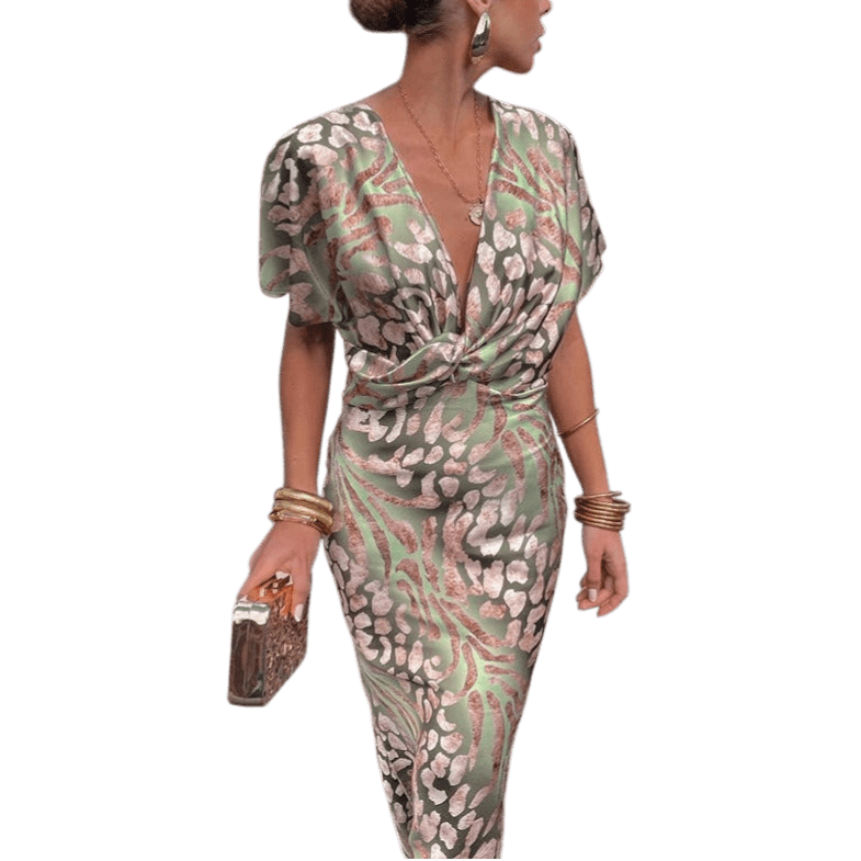 Rhea™ | Wrap Maxi Dress