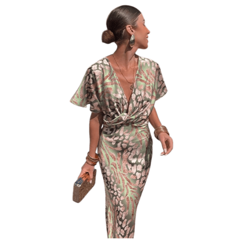 Rhea™ | Wrap Maxi Dress