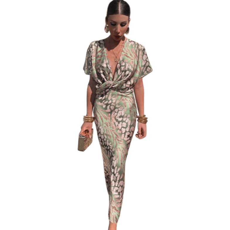 Rhea™ | Wrap Maxi Dress